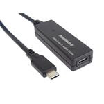 PremiumCord USB-C repeater a prodlužovací kabel Male-Female, 5Gbps 10m