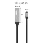 PremiumCord USB-C repeater a prodlužovací kabel