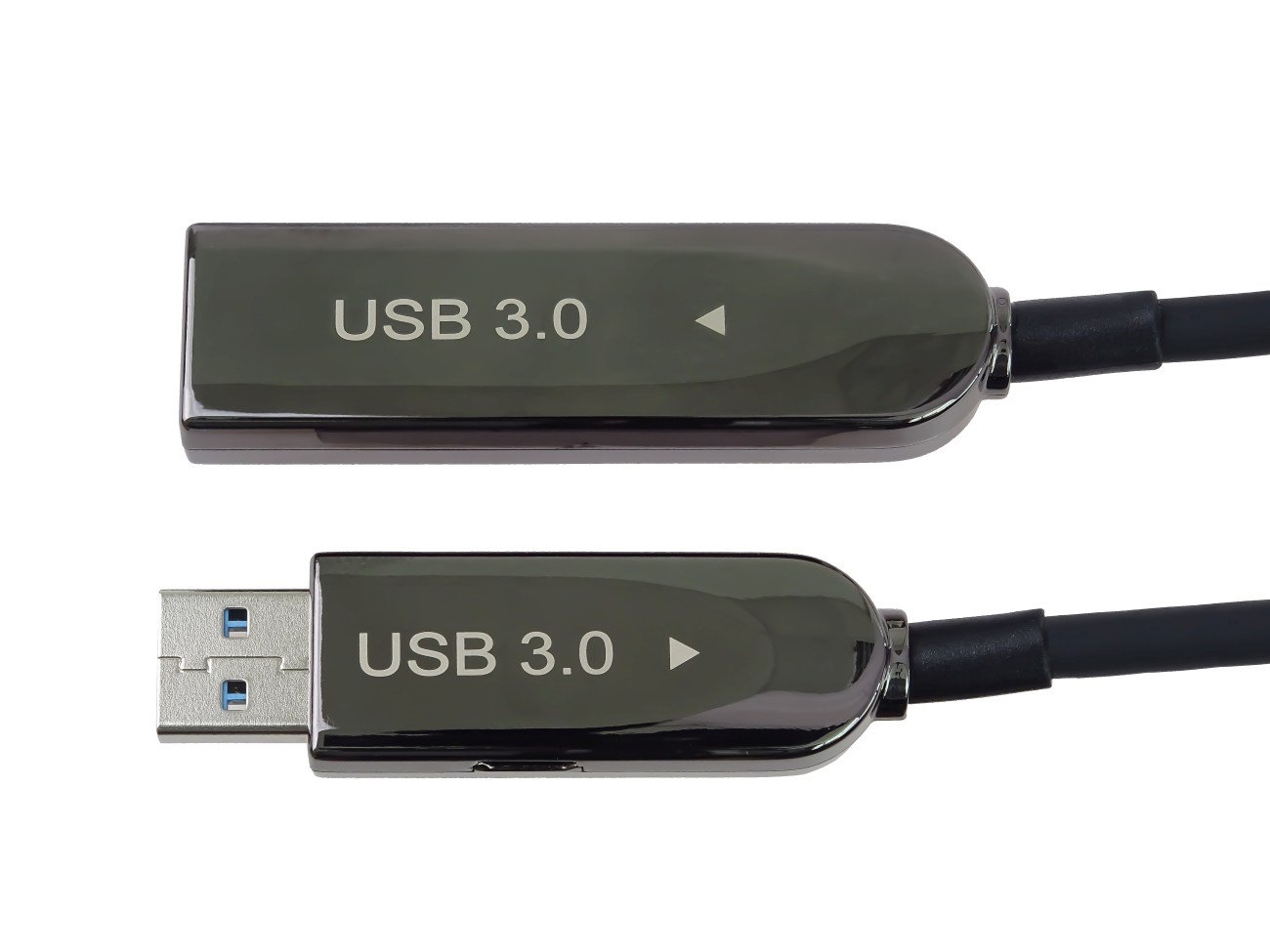 PremiumCord USB3.0 + 2.0 prodlužovací optický AOC kabel A/Male - A/Female 15m