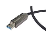 PremiumCord USB3.0 + 2.0 prodlužovací optický AOC kabel A/Male - A/Female 30m