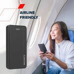 Prenosná nabíjačka CANYON OnPower 200 20 000 mAh, čierna