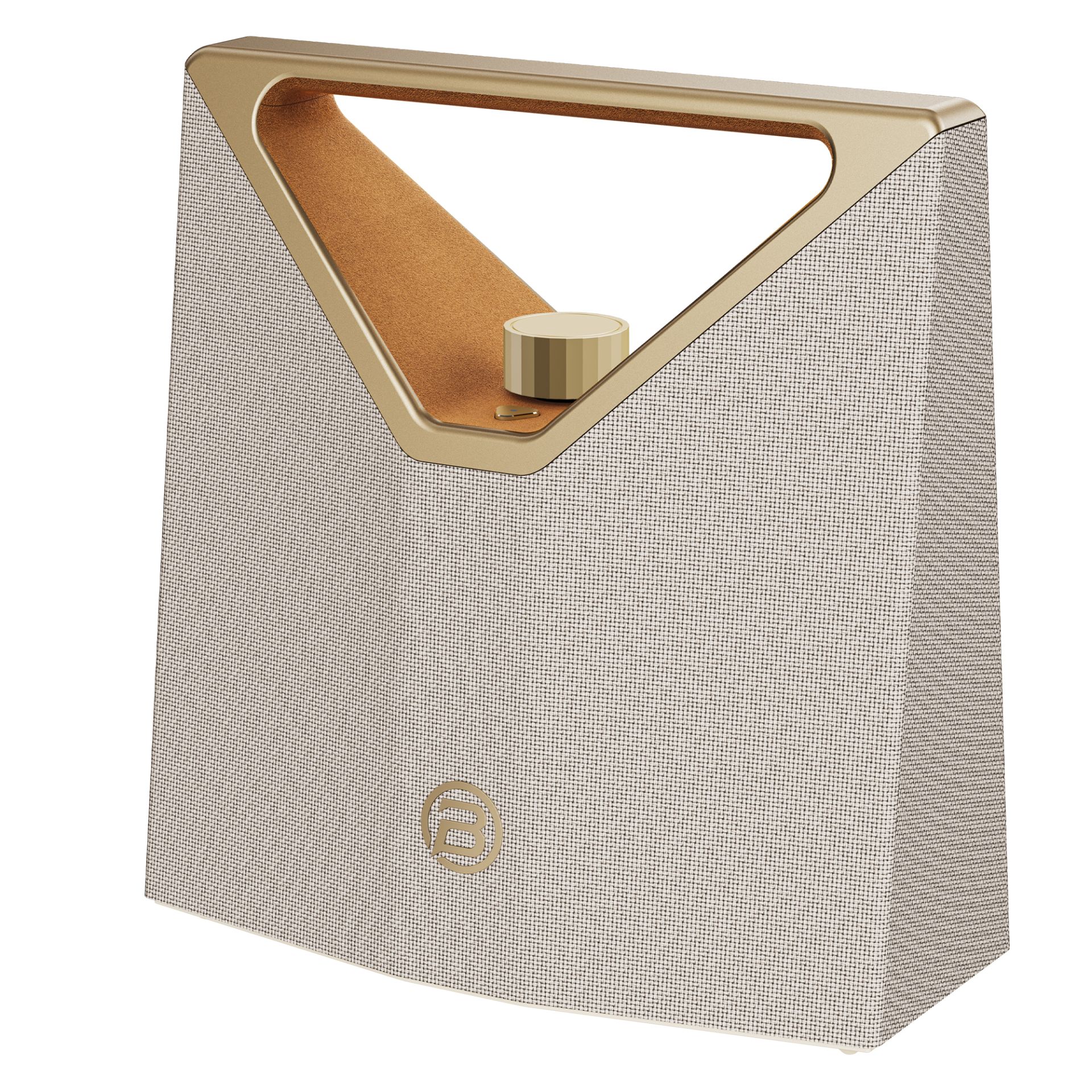 Prenosný Bluetooth reproduktor BUGANi Brief Plus Champagne