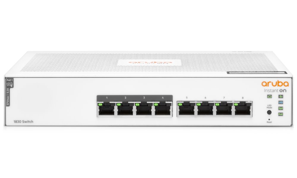 Prepínač HPE Aruba Instant On 1830 8G 65W