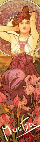 PRESCO Záložka Alfons Mucha – Ametyst
