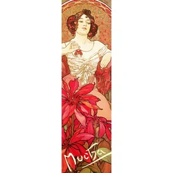 PRESCO Záložka Alfons Mucha – Rubín 