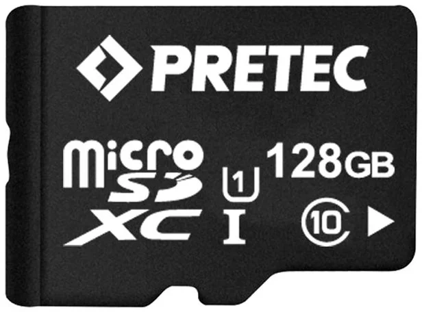 Pretec microSDXC 128 GB CLASS 10 UHS-I + SD adaptér