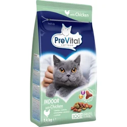 PreVital kočka domácí, kuřecí granule 1,4 kg granule pro kočky