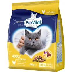 PreVital kočka kuřecí 0,3 kg granule pro kočky