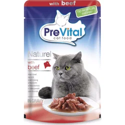 PreVital Naturel hovězí, kapsička 85 g