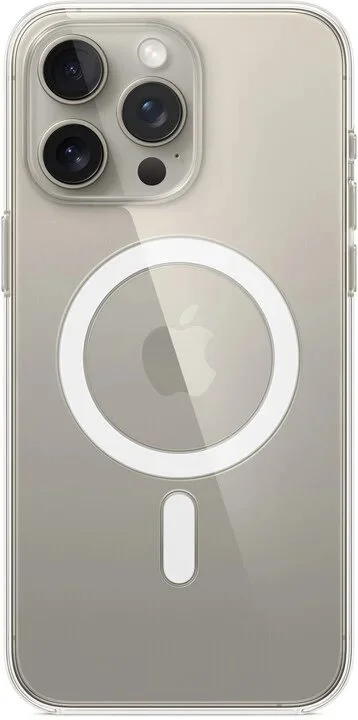 Priehľadné puzdro Apple iPhone 15 Pro Max s MagSafe