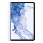 Priehľadné puzdro Samsung Note View EF-ZX700P pre Galaxy Tab S7/S8 biele