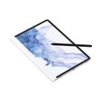 Priehľadné puzdro Samsung Note View EF-ZX700P pre Galaxy Tab S7/S8 biele