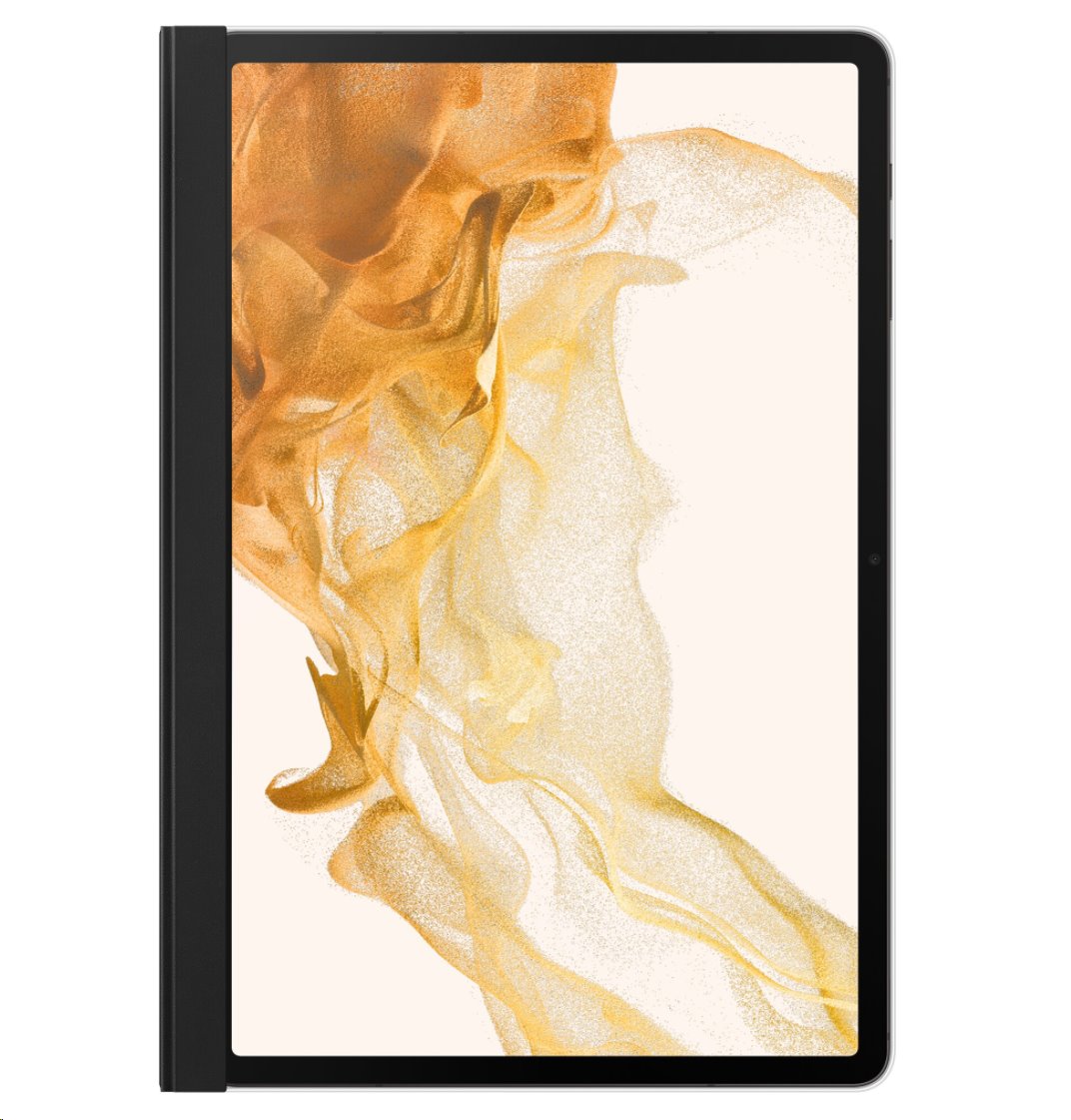 Priehľadné puzdro Samsung Note View EF-ZX800P pre Galaxy Tab S7 /S7 FE/S8 čierne