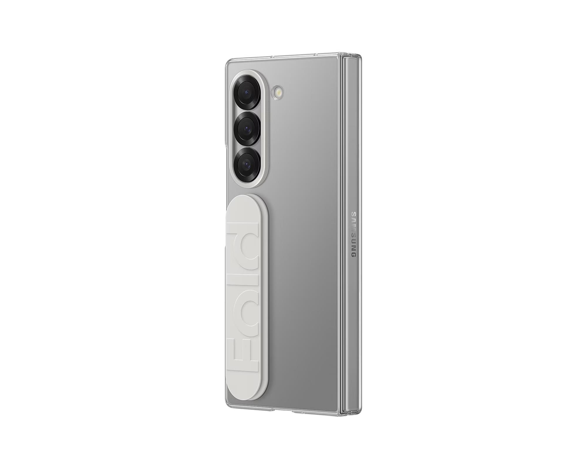 Priehľadný zadný kryt Samsung pre Z Fold6 číry
