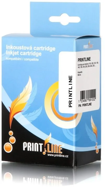 PRINTLINE kompatibilní cartridge s HP 652, F6V25AE, black, čip