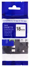 PRINTLINE kompatibilný páska s Brother TZE-S641, 18mm, čierna tlač/žltá podklad, ext. adh. PLTB24