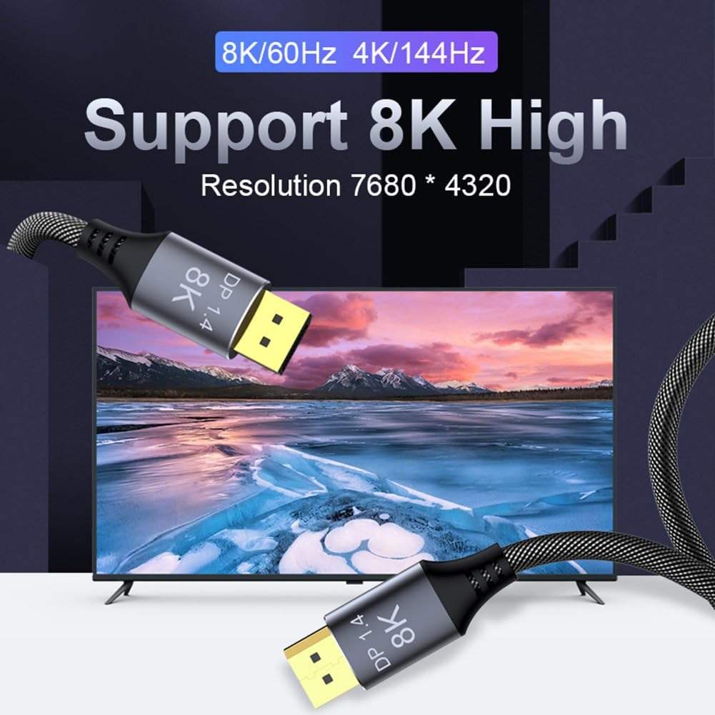 Pripojovací kábel PremiumCord DisplayPort 1.4