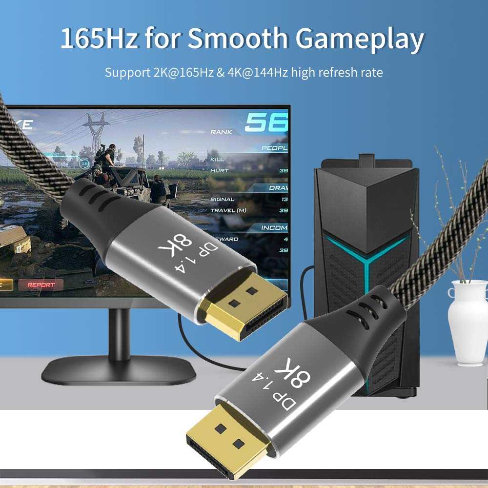 Pripojovací kábel PremiumCord DisplayPort 1.4
