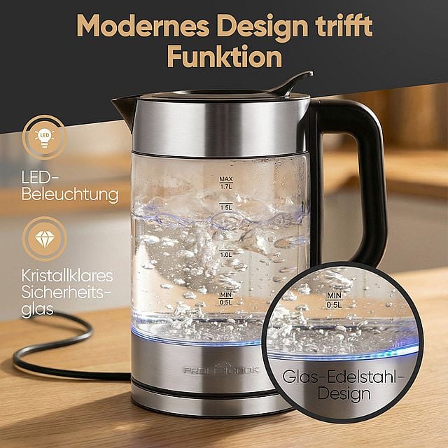 ProfiCook WKS 1322 G inox