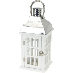 PROGARDEN Drevený lampáš na sviečku, 39 cm