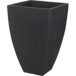 PROGARDEN Rebrovaný kvetináč 40 x 60 cm antracitový
