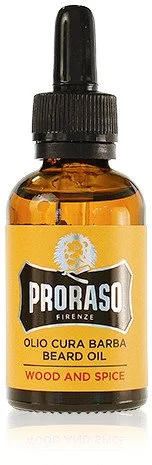 PRORASO Olej na fúzy s drevom a korením 30ml