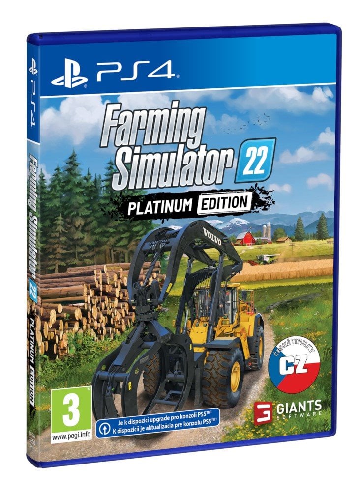 PS4 - Farming Simulator 22 Platinum Edition