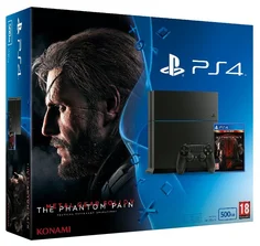 PS4 - PlayStation 4 (PS4) 500GB + Metal Gear Solid V: The Phantom Pain