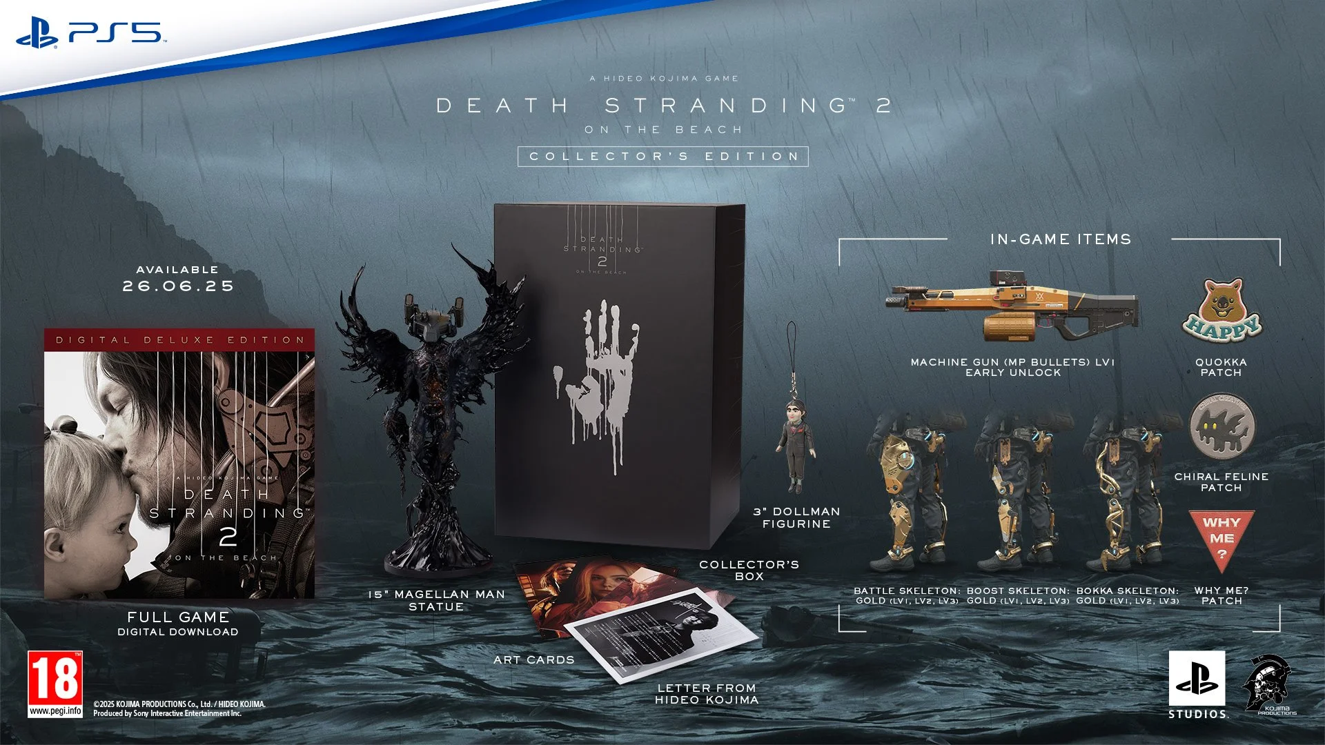 PS5 hra - Death Stranding 2: On The Beach: Collectors Edition