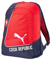 PUMA batoh Česká republika ČERVENÁ - MODRÁ