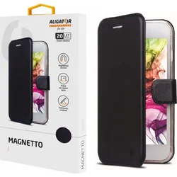 Puzdro ALIGATOR Magnetto Xiaomi Redmi 12/12 5G, čierne