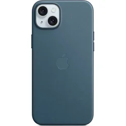 Puzdro Apple iPhone 15 Plus FineWoven s MagSafe - Tichomorská modrá