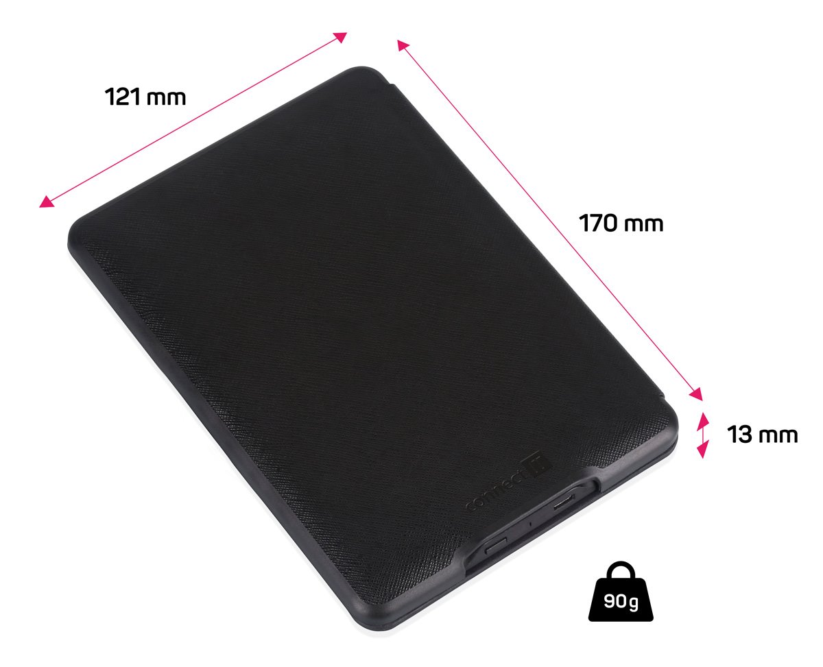 Puzdro Connect IT pre Amazon Kindle Paperwhite 4 (2018), čierne