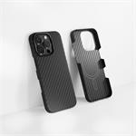 Puzdro Epico Mag+ Carbon pre iPhone 16 Pro - čierne