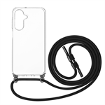 Puzdro FIXED Pure Neck s čiernou šnúrkou pre Samsung Galaxy A26 5G
