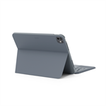 Puzdro s podsvietenou klávesnicou Epico pre Apple iPad Pro 11" (M4) - ČIERNE - sivé