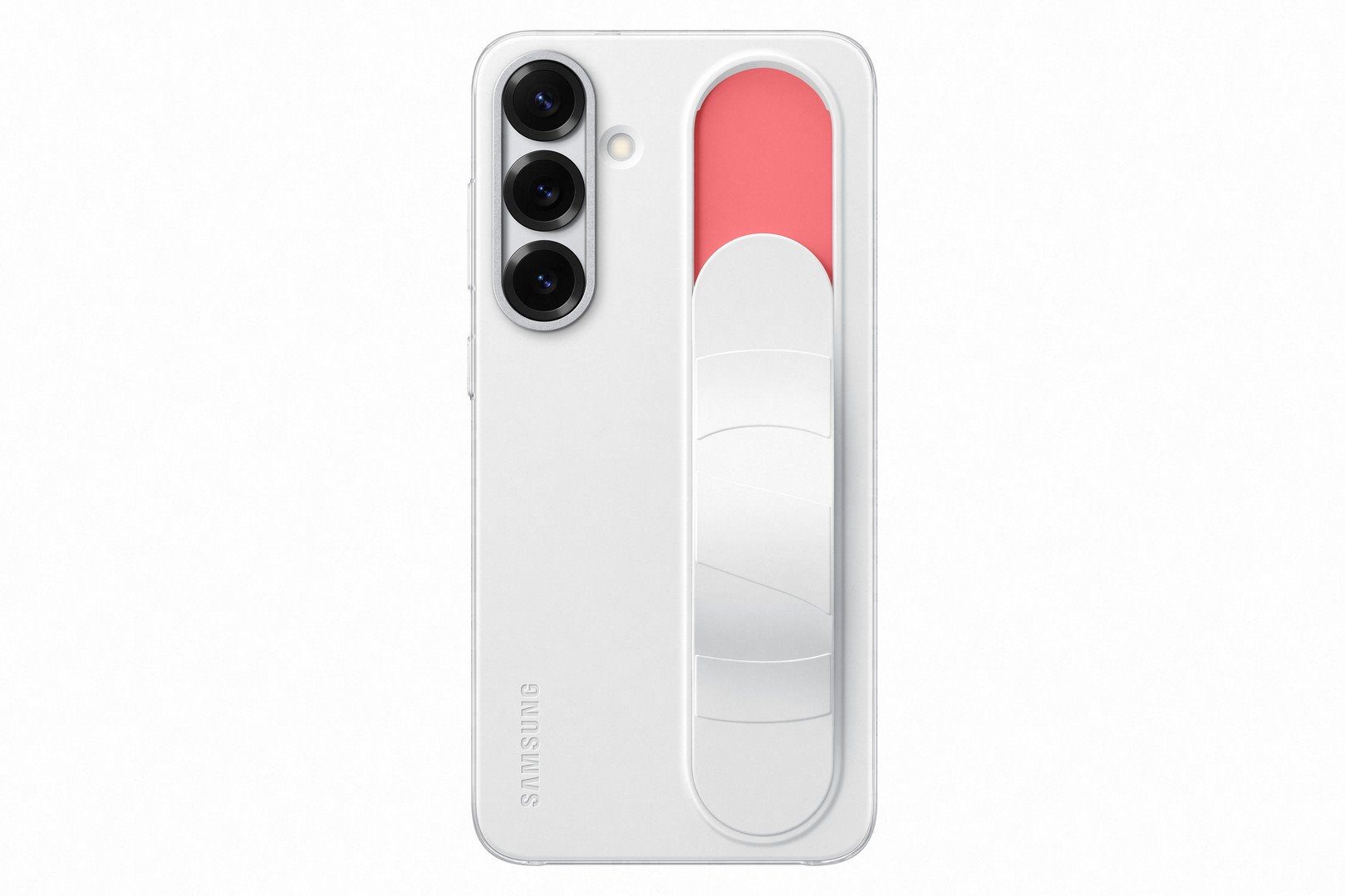 Puzdro Samsung Standing Grip Galaxy S25+ biele