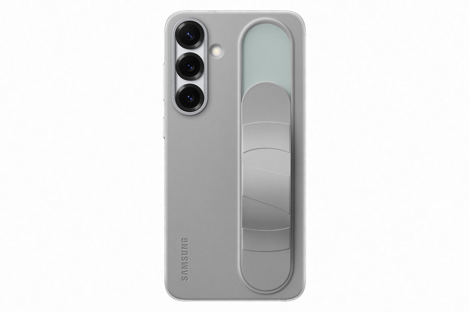 Puzdro Samsung Standing Grip pre Galaxy S25+ sivé