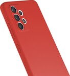 Puzdro Spello Silk Matt pre Samsung Galaxy A14 4G/Samsung Galaxy A14 5G – červené