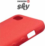 Puzdro Swissten pre Samsung Sky Galaxy A7 2018, červené