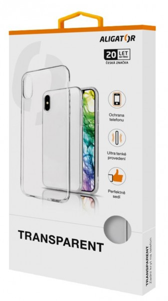 Puzdro TRANSPARENT ALIGATOR pre Apple iPhone 17 Pro