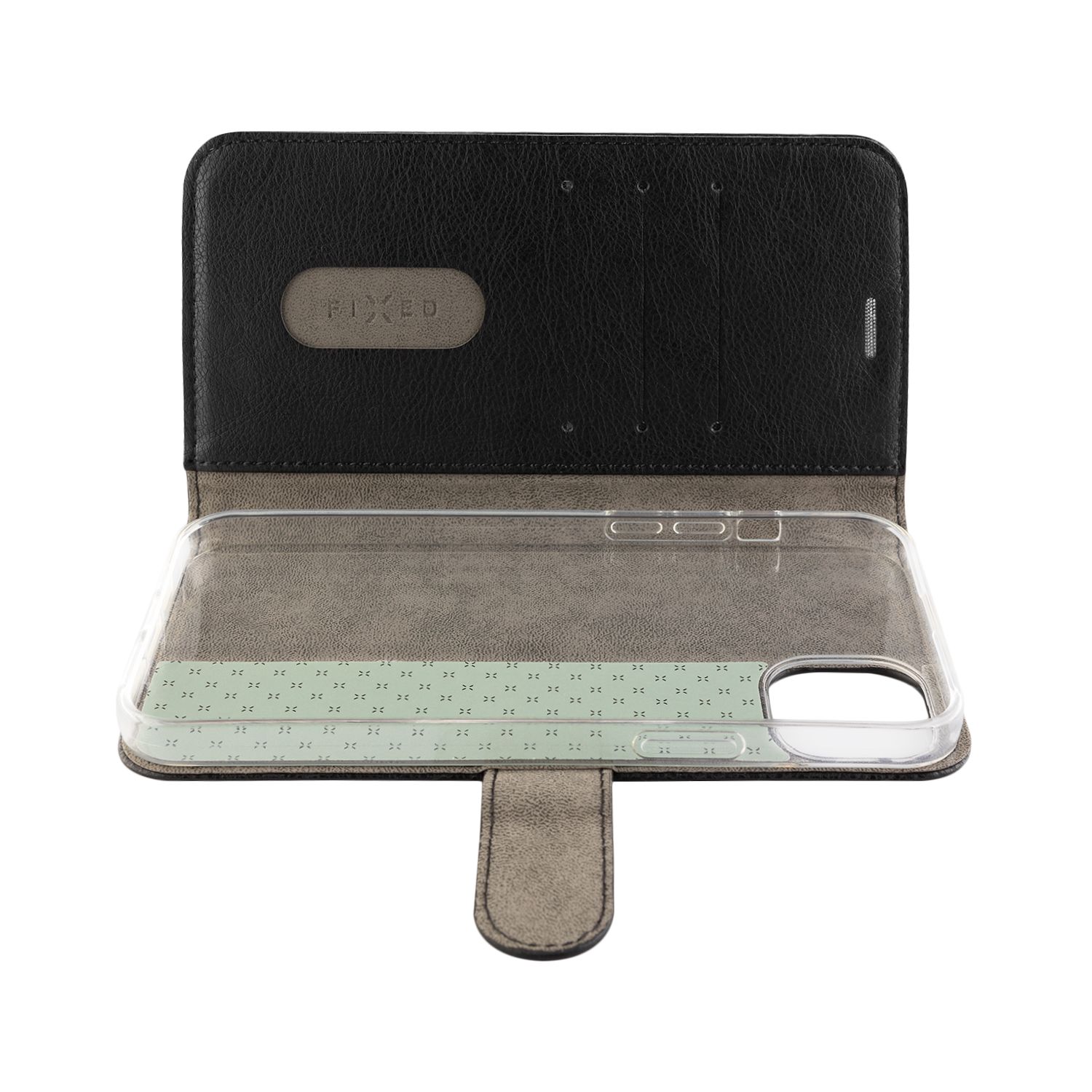 Puzdro typu kniha FIXED Opus pre Apple iPhone 14 Plus, čierne