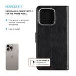 Puzdro typu kniha FIXED Opus pre Apple iPhone 16 Pro Max, čierne