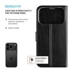 Puzdro typu kniha FIXED Opus pre Apple iPhone 17 Pro, čierne