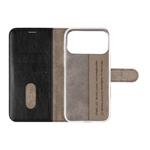 Puzdro typu kniha FIXED Opus pre Apple iPhone 17 Pro Max, čierne