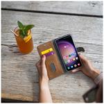 Puzdro typu kniha FIXED Opus pre Samsung Galaxy A16 4G/5G, hnedé