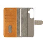 Puzdro typu kniha FIXED Opus pre Samsung Galaxy A35 5G, hnedé