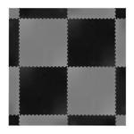 Puzzle zátěžová podložka inSPORTline Simple černá