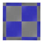 Puzzle zátěžová podložka inSPORTline Simple tmavě šedá