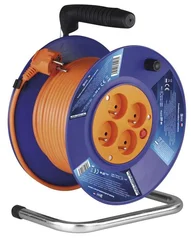 PVC prodlužovací kabel na bubnu - 4 zásuvky 20m 1908142001 - Kabely + redukce